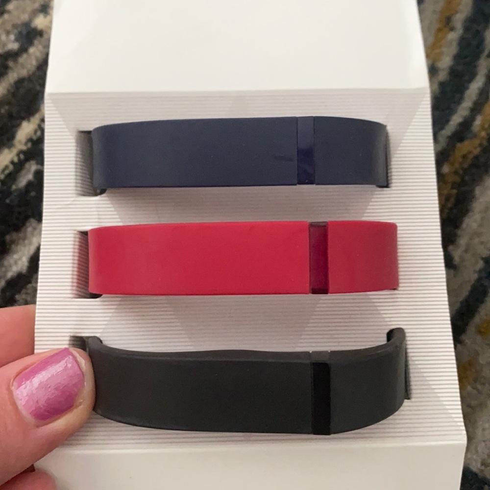 Pack of 3 FitBit Bands- Various Sizes